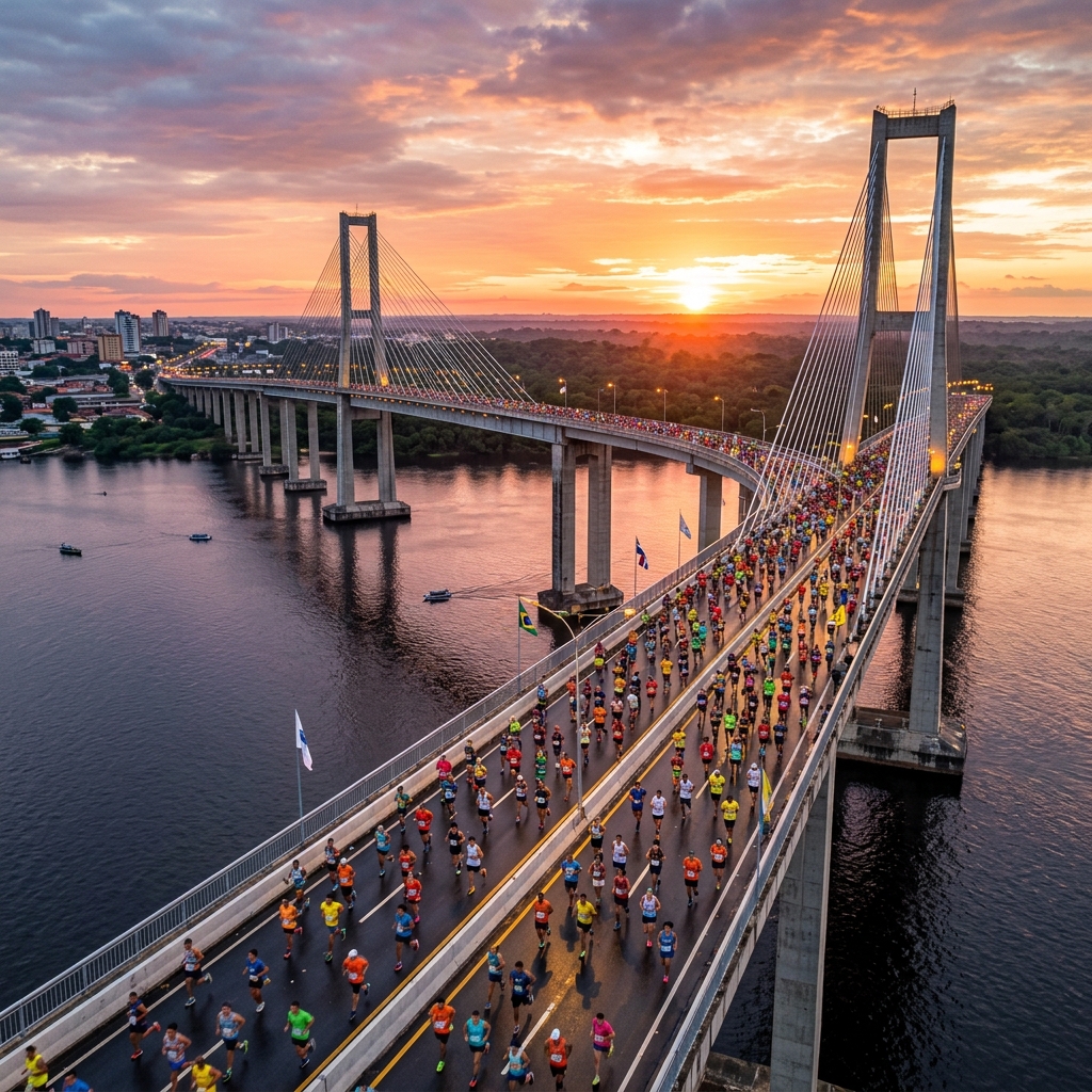 Endorfinados na Ponte Rio Negro